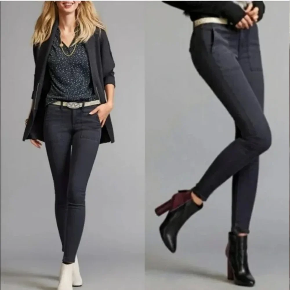 Cabi 3395 The Quest Skinny Pants Size 14 EUC - Picture 7 of 9